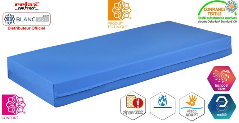 Matelas anti escarres pour lit médicalisé